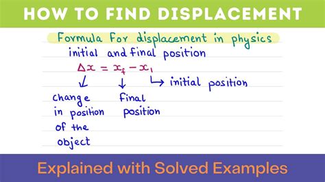 How to Calculate Displacement (with Pictures) .